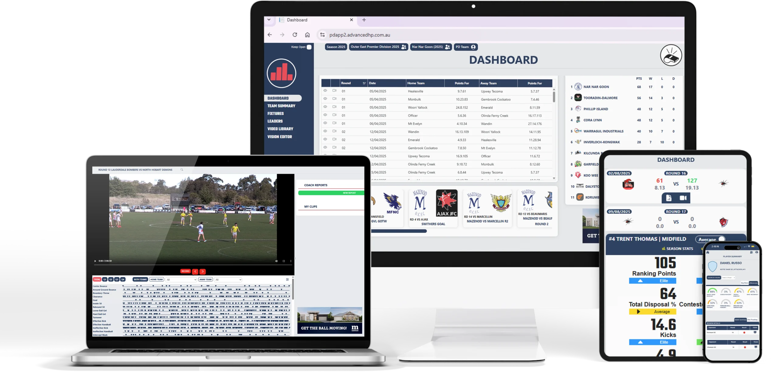 League (Fan) Engagement App